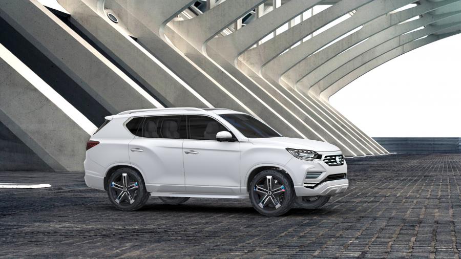  Ssangyong LIV-2 SUV Concept 2016 года  (фото 16 из 23)